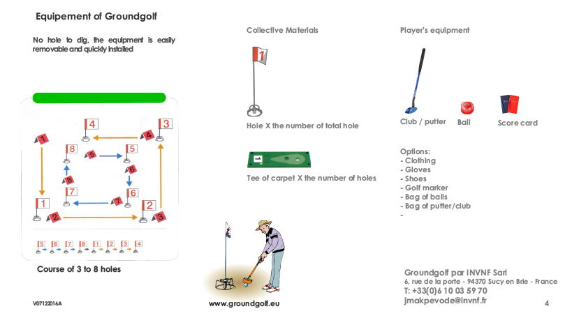 Space of game - https://groundgolf.co.uk/